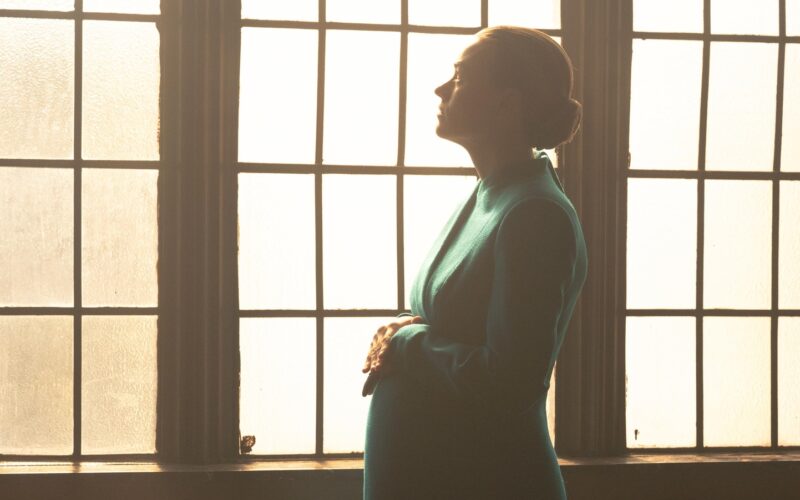 Serena pregnant Handmaid’s Tale