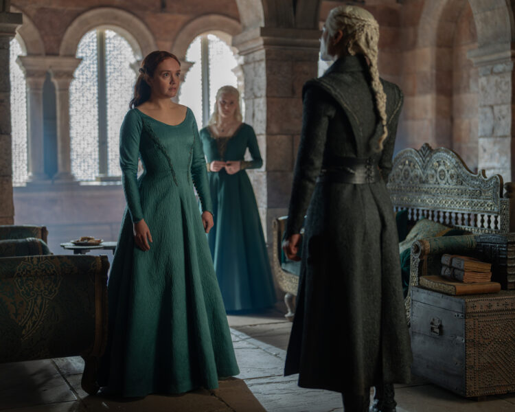 why is Alicent helping Rhaenyra