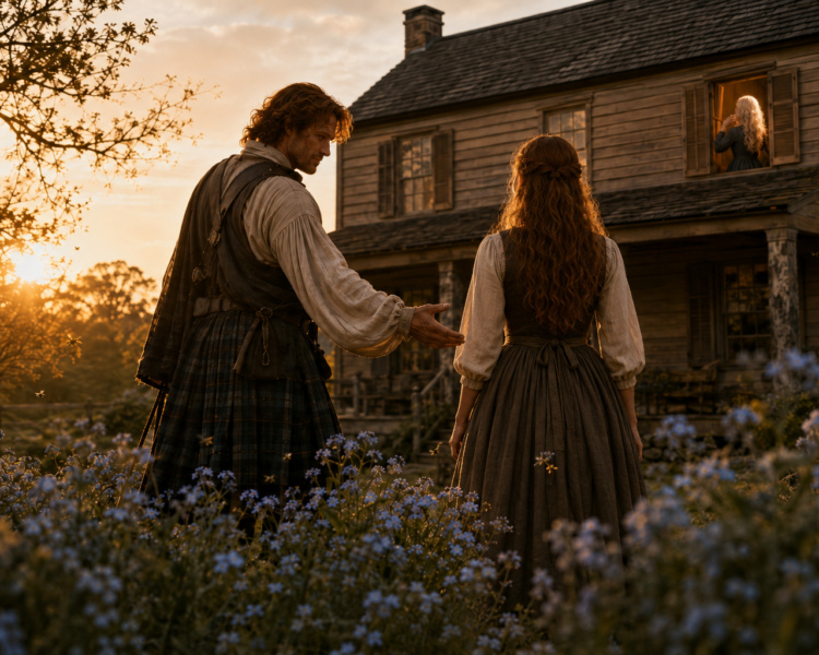 Outlander finale ghost scene