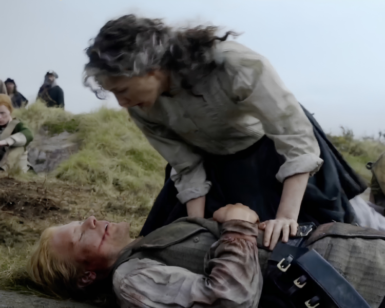 Jamie chooses Claire in the Outlander finale