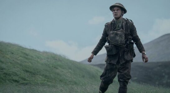 Henry Beauchamp in a First World War memory in Blood of My Blood Season 2 Episode 1, “Remembrance Day”