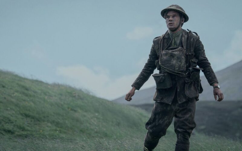 Henry Beauchamp in a First World War memory in Blood of My Blood Season 2 Episode 1, “Remembrance Day”